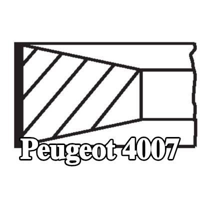 MAHLE مجموعة حلقات المكبس — Peugeot 4007