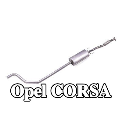 BOSAL كاتم الصوت الأوسط — Opel Corsa