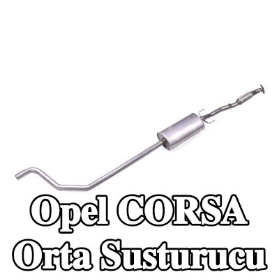 BOSAL Orta susturucu — Opel Corsa