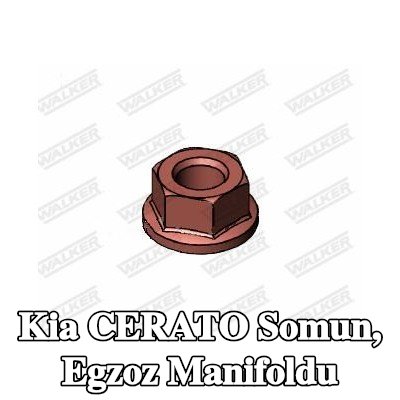 WALKER Somun, egzoz manifoldu — 2004 Kia Cerato