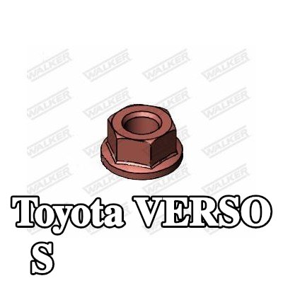 WALKER صامولة، مشعب العادم — Toyota Verso S