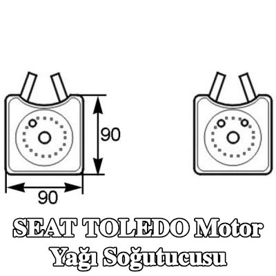 MAHLE Conta halkası ile motor yağı soğutucusu — 2002 SEAT Toledo