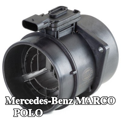 HELLA مستشعر تدفق الهواء الكلي مزود بمقبس أنبوب — 2019 Mercedes-Benz Marco Polo