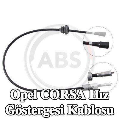 A.B.S. Hız göstergesi kablosu — 2000 Opel Corsa