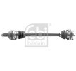 FEBI BILSTEIN Sol arka aks tahrik mili, cıvata/vida ile, somunlu — 2012 BMW 3 Series (4)