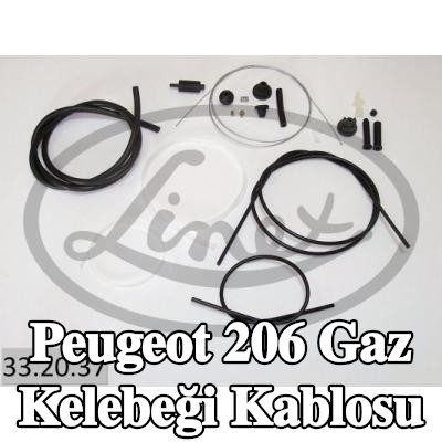 LINEX Gaz Kelebeği Kablosu — Peugeot 206