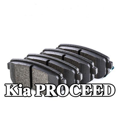 BOSCH مجموعة وسادات الفرامل 16mm, مع لوحة مانعة للصرير, مع دليل التركيب — 2012 Kia Proceed