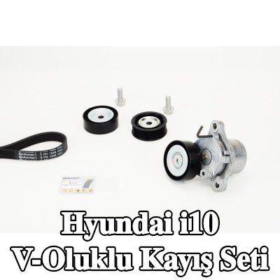CONTITECH V-Oluklu Kayış Seti — 2010 Hyundai i10