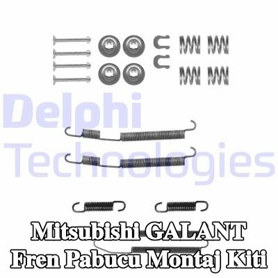DELPHI Fren pabucu montaj kiti — 1997 Mitsubishi Galant