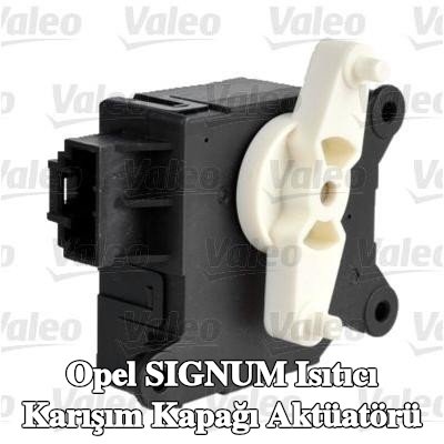 VALEO Isıtıcı karışım kapağı aktüatörü — Opel Signum