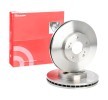 BREMBO Fren diski Prime, Outer Diameter: 280mm, içten havalandırmalı — Nissan 200sx (1)