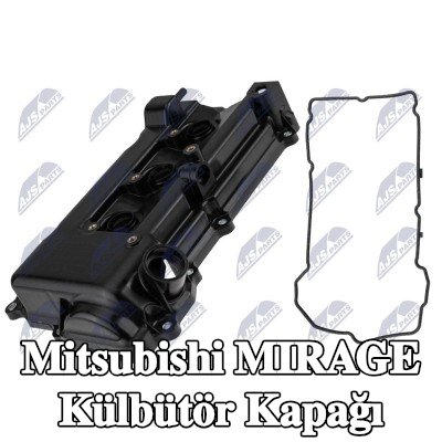 NTY Contalı/sızdırmazlık elemanlı külbütör kapağı, cıvata/vida olmadan, kapak olmadan — Mitsubishi Mirage