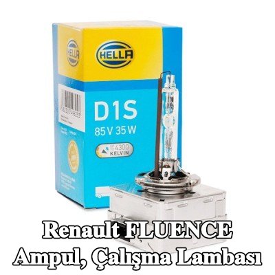 HELLA Ampul, çalışma lambası — Renault Fluence