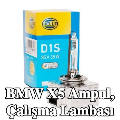 HELLA Ampul, çalışma lambası — BMW X5