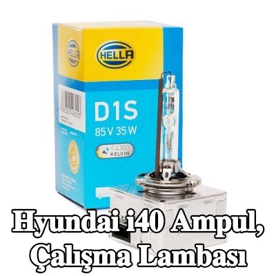 HELLA Ampul, çalışma lambası — Hyundai i40