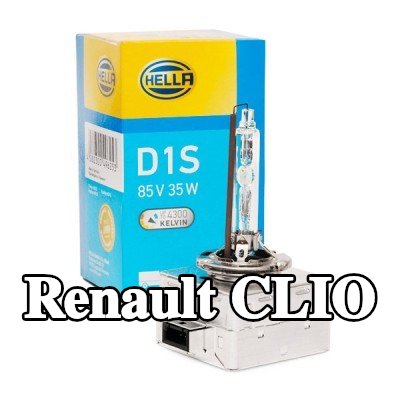 HELLA لمبة، مصباح العمل — Renault Clio