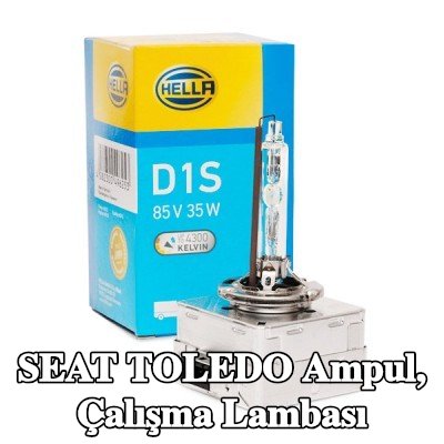 HELLA Ampul, çalışma lambası — SEAT Toledo