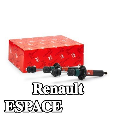 TRW ممتص الصدمات TWIN, المحور الأمامي, ضغط الغاز, مخمد محمل على زنبرك — 1990 Renault Espace