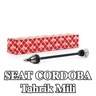 FEBI BILSTEIN Tahrik mili Ön Aks Sağ, vida ile, gres ile — SEAT Cordoba