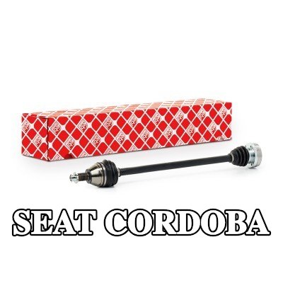 FEBI BILSTEIN عمود الدفع للمحور الأمامي الأيمن, مع برغي, مع شحم — SEAT Cordoba