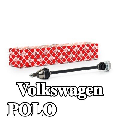 FEBI BILSTEIN عمود الدفع للمحور الأمامي الأيمن, مع برغي, مع شحم — 2012 Volkswagen Polo