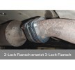 HJS Flanş, egzoz borusu — Mercedes-Benz C-Class (6)