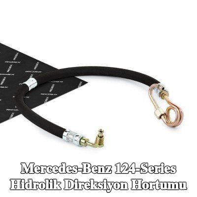 RIDEX Hidrolik pompadan direksiyon dişlisine hidrolik direksiyon hortumu — Mercedes-Benz 124-Series