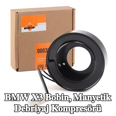 NRF Bobin, manyetik debriyaj kompresörü — 2003 BMW X3