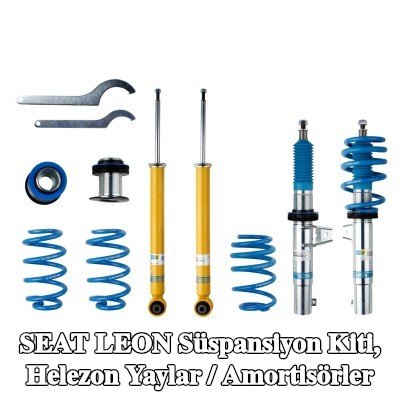 BILSTEIN Süspansiyon kiti, coil springs / shock absorbers - B14 PSS — SEAT Leon