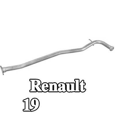 POLMO أنبوب العادم — 1995 Renault 19