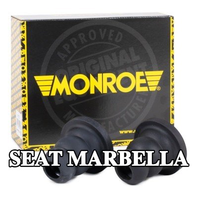 MONROE مخمد مطاطي، نظام التعليق — SEAT Marbella