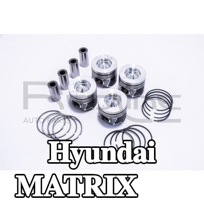 RED-LINE مكبس مزود بحلقات مكبس — Hyundai Matrix