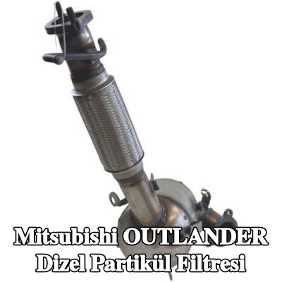 BOSAL Montaj parçaları ile birlikte dizel partikül filtresi — Mitsubishi Outlander