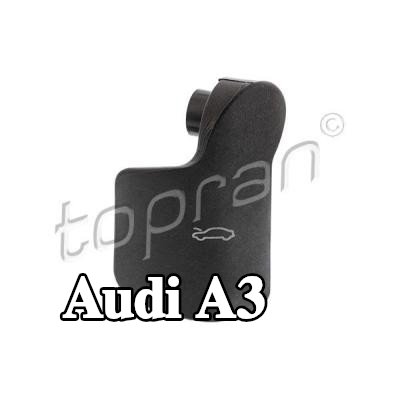 TOPRAN مقبض, مزلاج غطاء المحرك بدون سحب كابل — Audi A3