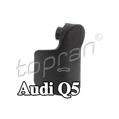 TOPRAN مقبض, مزلاج غطاء المحرك بدون سحب كابل — Audi Q5