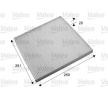 VALEO Polen filtresi CLIMFILTER COMFORT, Partikül Filtresi — Nissan Quest (1)