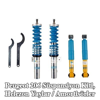 BILSTEIN Süspansiyon kiti, coil springs / shock absorbers - B14 PSS — Peugeot 206