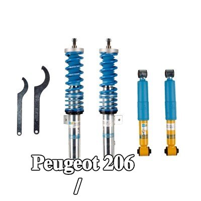 BILSTEIN مجموعة التعليق, coil springs / shock absorbers - B14 PSS — Peugeot 206