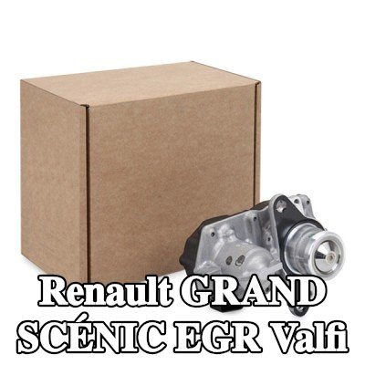 VALEO Contalı/sızdırmazlık elemanlı EGR valfi, EGR soğutucusuz, ORIGINAL PART — Renault Grand Scénic
