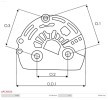 AS-PL Koruyucu Kapak, alternatör — Mitsubishi Outlander (2)