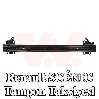 VAN WEZEL Tampon takviyesi Ön — Renault Scénic