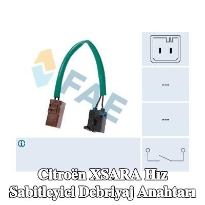 FAE Hız sabitleyici debriyaj anahtarı — 1998 Citroën Xsara