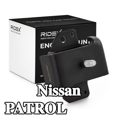 RIDEX حامل المحرك المحور الأمامي — 2000 Nissan Patrol