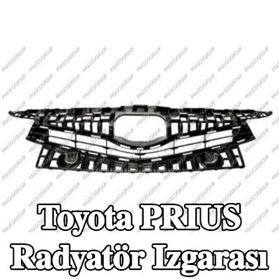PRASCO Radyatör ızgarası, siyah — Toyota Prius