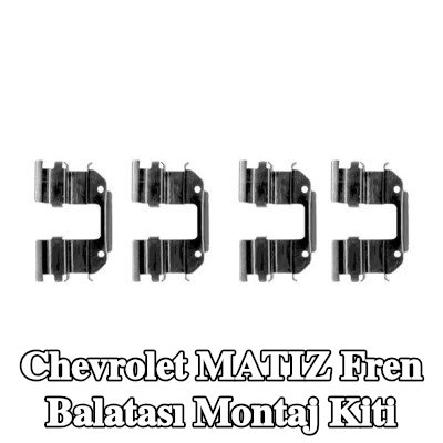 BOSCH Fren balatası montaj kiti — Chevrolet Matiz