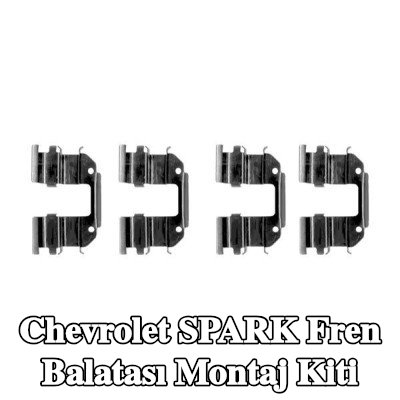 BOSCH Fren balatası montaj kiti — 2000 Chevrolet Spark