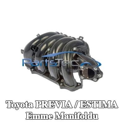 PartsTec Conta/sızdırmazlık elemanlı emme manifoldu, ayar elemanı olmadan, Kontrol Ünitesi/Yazılımı eğitilmeli/güncellenmelidir — Toyota Previa / Estima
