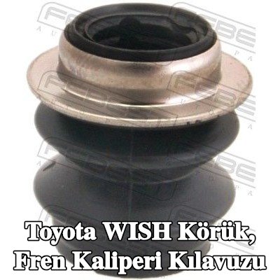 FEBEST Körük, fren kaliperi kılavuzu — Toyota Wish
