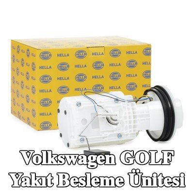 HELLA Elektrikli yakıt besleme ünitesi, yakıt seviye sensörlü, contalı/sızdırmaz — 2000 Volkswagen Golf