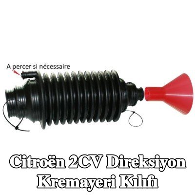 PLANET TECH Aksesuarları ile birlikte direksiyon kremayeri — Citroën 2cv